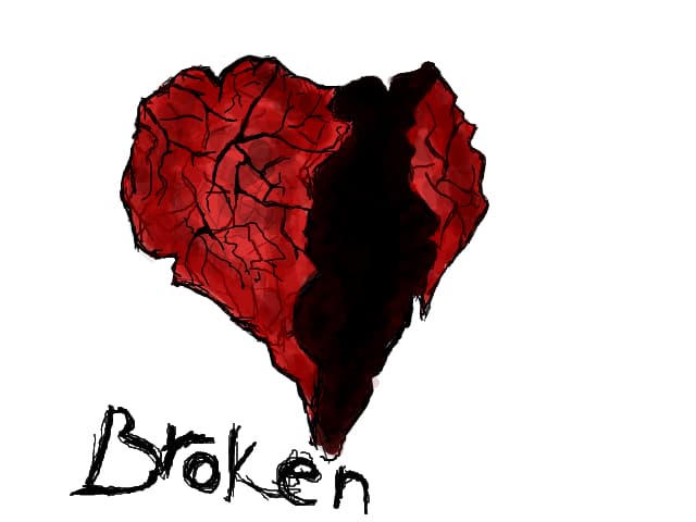 broken