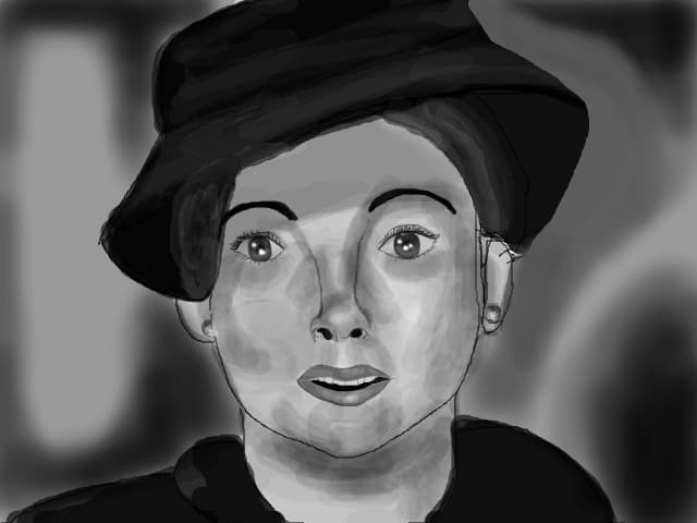 LADY WITH A HAT