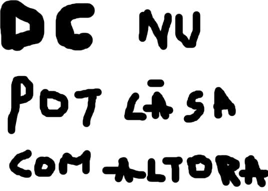 De ce nu pot lasa com altora?