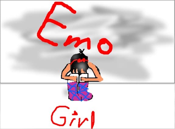 Emo girl