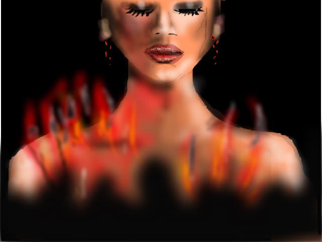 burning