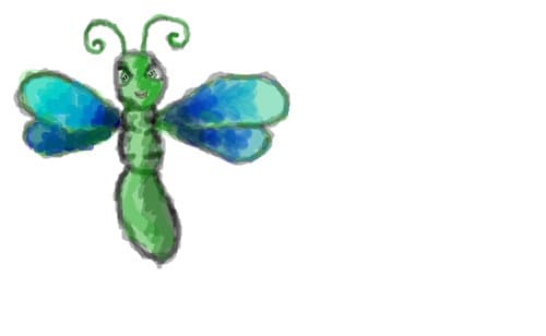 fluture simplu
