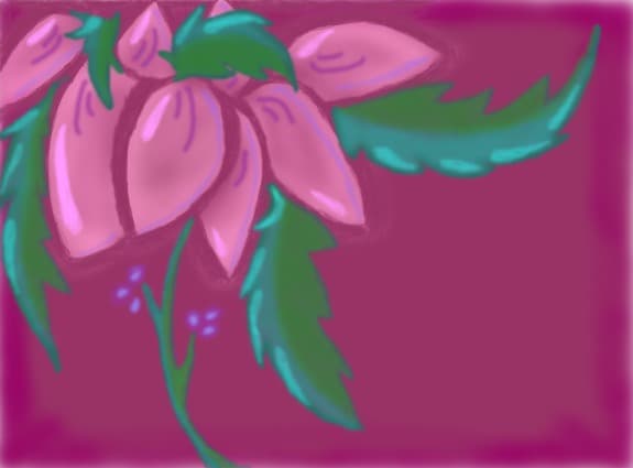 Abstract Flower
