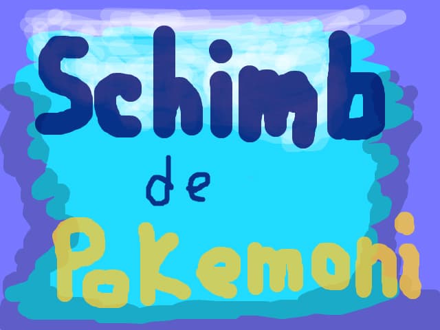 Scimb de Pokemoni