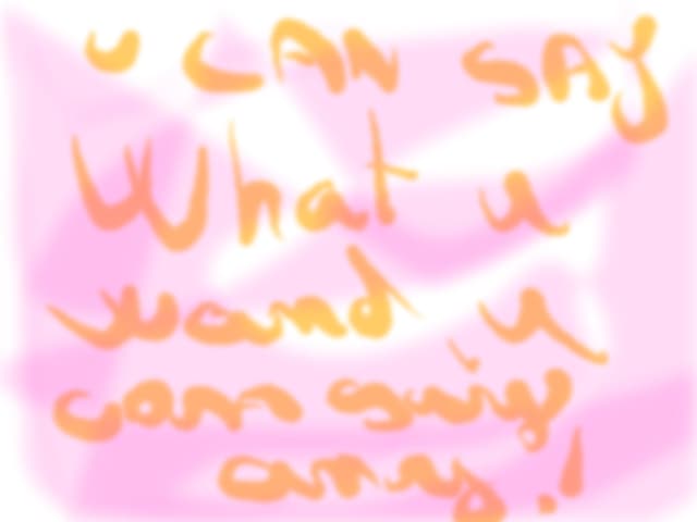 say any