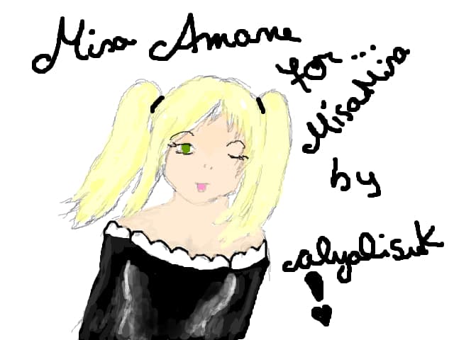 Misa Amane ptr MisaMisa