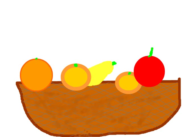 Cosul cu fructe