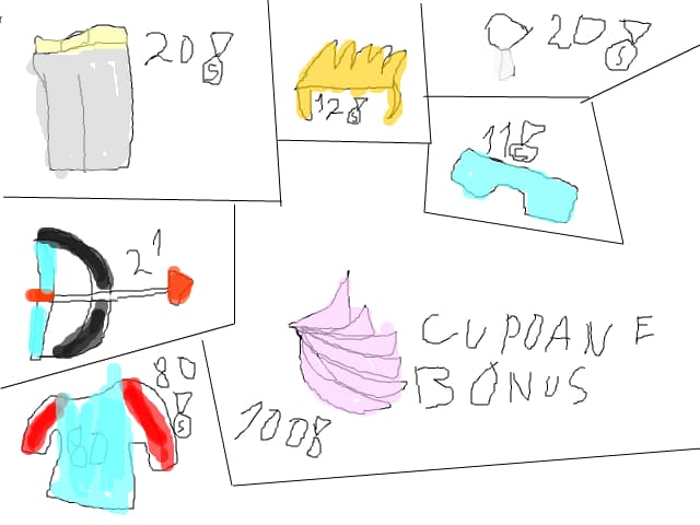 prima si ultima pagina a catalogului baietilor