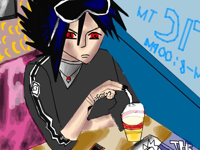 sasuke uchiha..pff nu seamana cu poza -.-\'\'