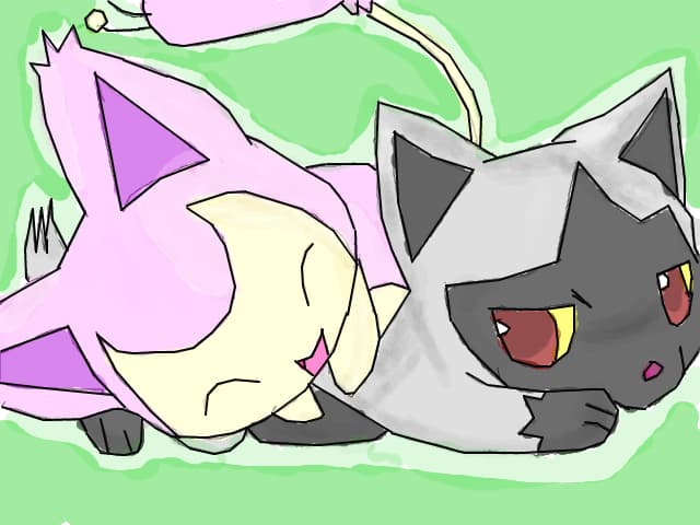 skitty and poochyena
