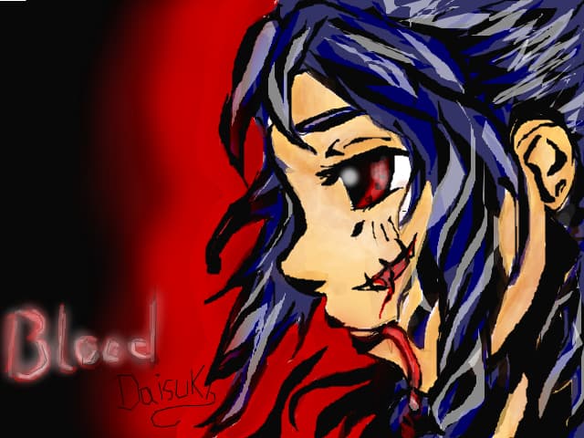 anime blood