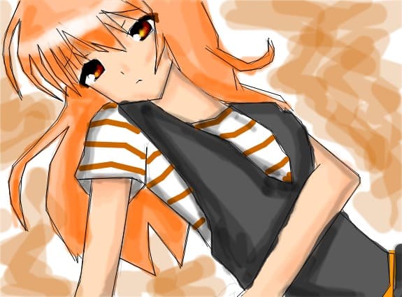 Anime Girl ( iam fkt sprancenele )