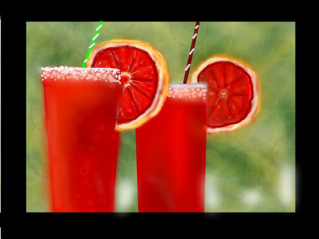 blood orange campari cocktail