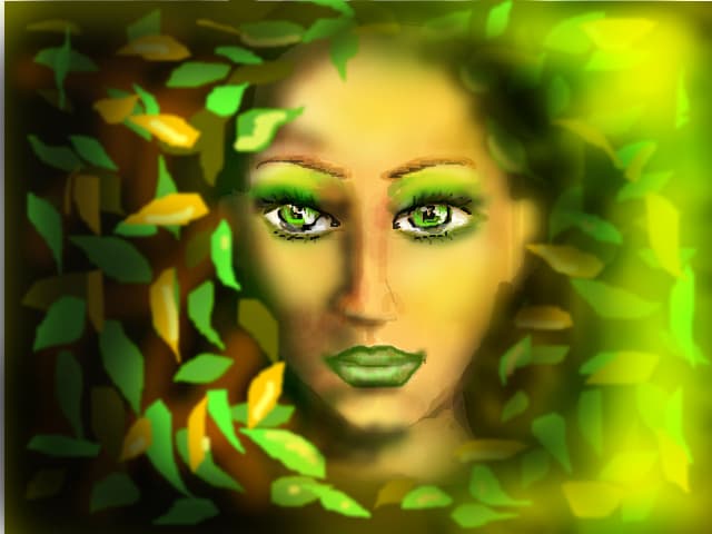 fata verde