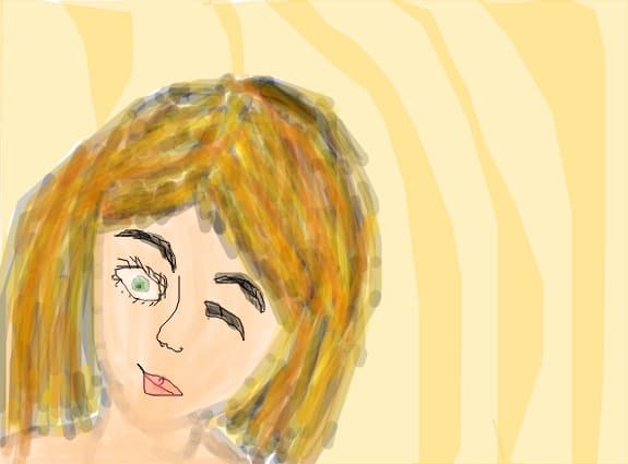 portret nu prea reusit asa arat eu intr un fel