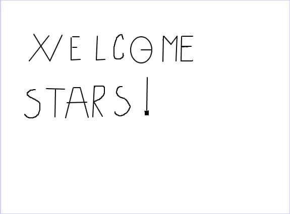 Welcome Stars!