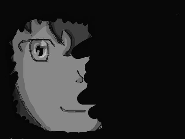 Dark Anime Face