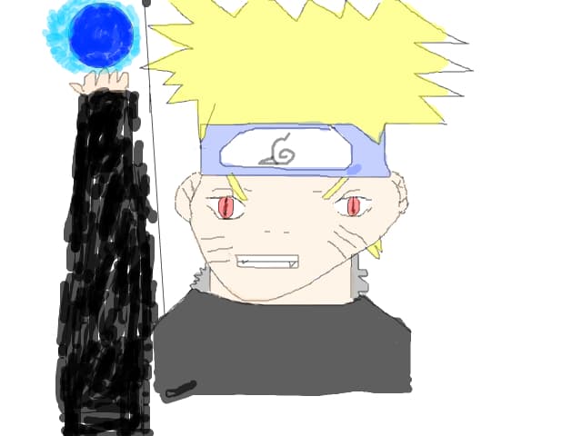 naruto si rasenganul lui