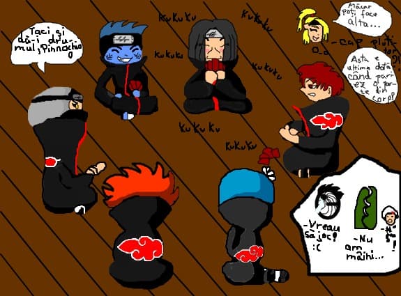 Akatsuki partida de poker seara