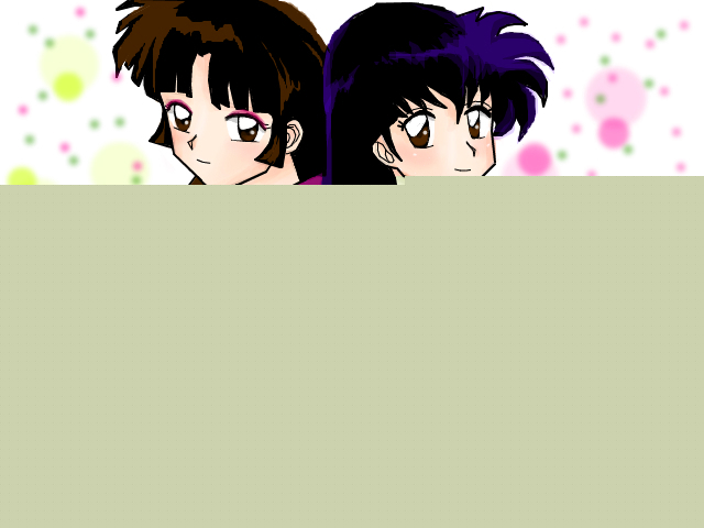 Sango &amp; Kagome [ Me and Dido :))]
