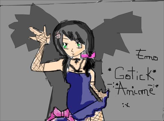 emo gotick anime(pt concursul lui just me)