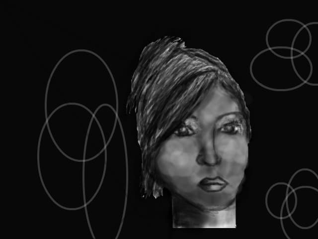 primul meu portret...