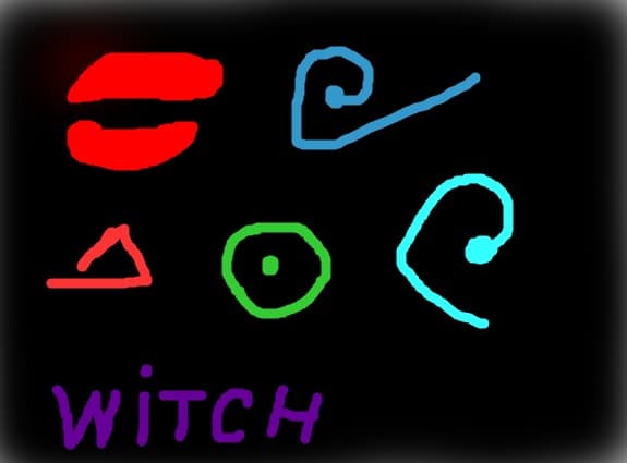 semnele witch