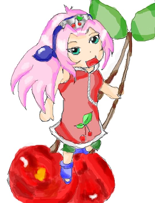 Chibi Fruit Sakura
