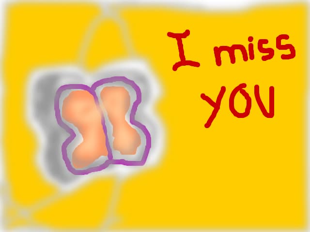 I miss you