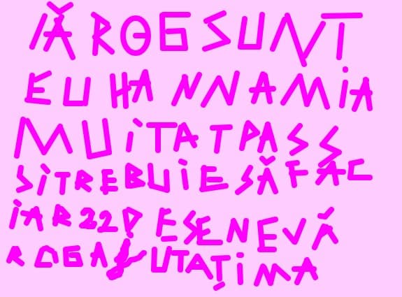 miam uitat pass sunt hannah ajutatima cu comentari va rog