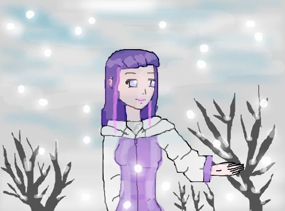 hinata the snowgirl