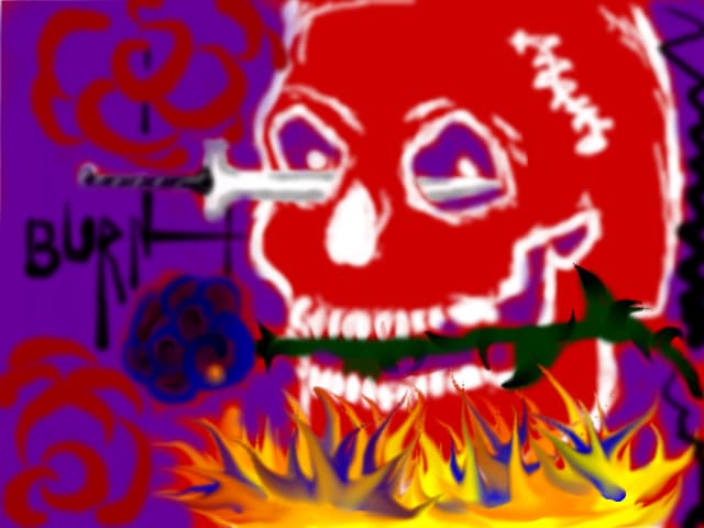Hot Hell Skull
