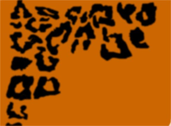 Leopard skin