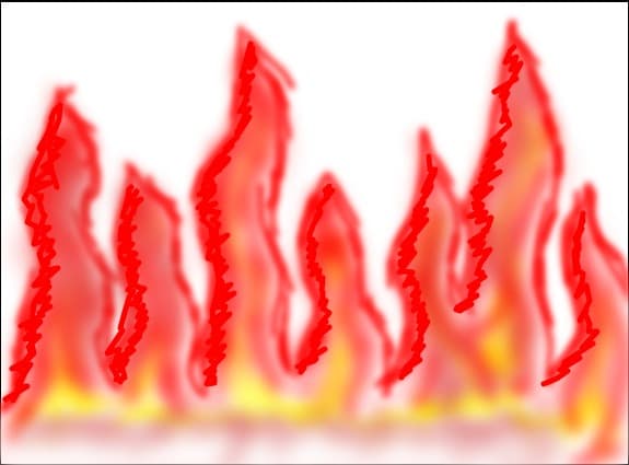 un foc de inceput