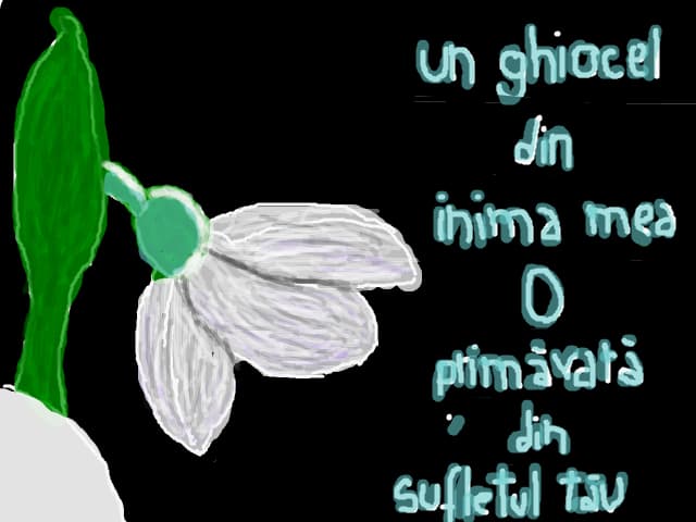 ghiocel frumos