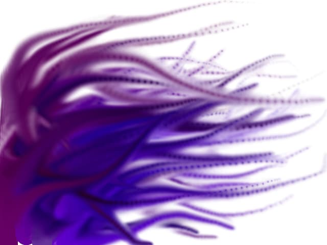 Purple and Blue Kaboom!
