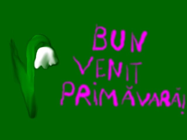 bun venit primavara
