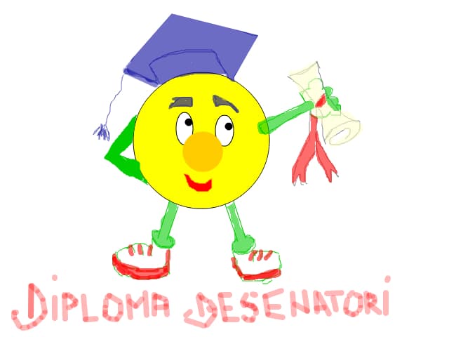 dragi desenatori, am faqt o diploma speciala ce se afla in mana \'\'sefului\'\' din imagione...