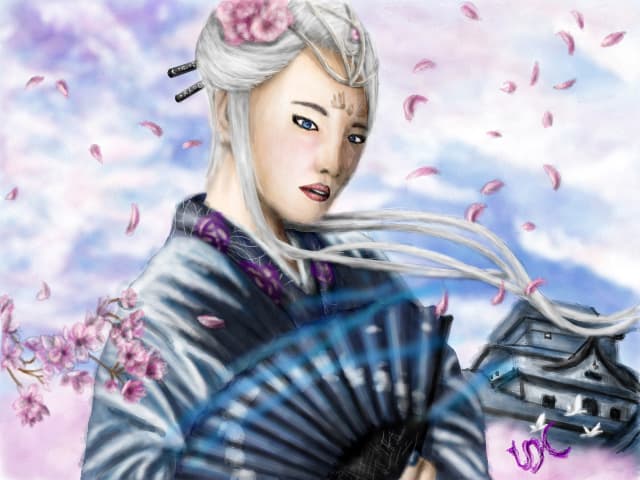 Japanese Gheisha .....