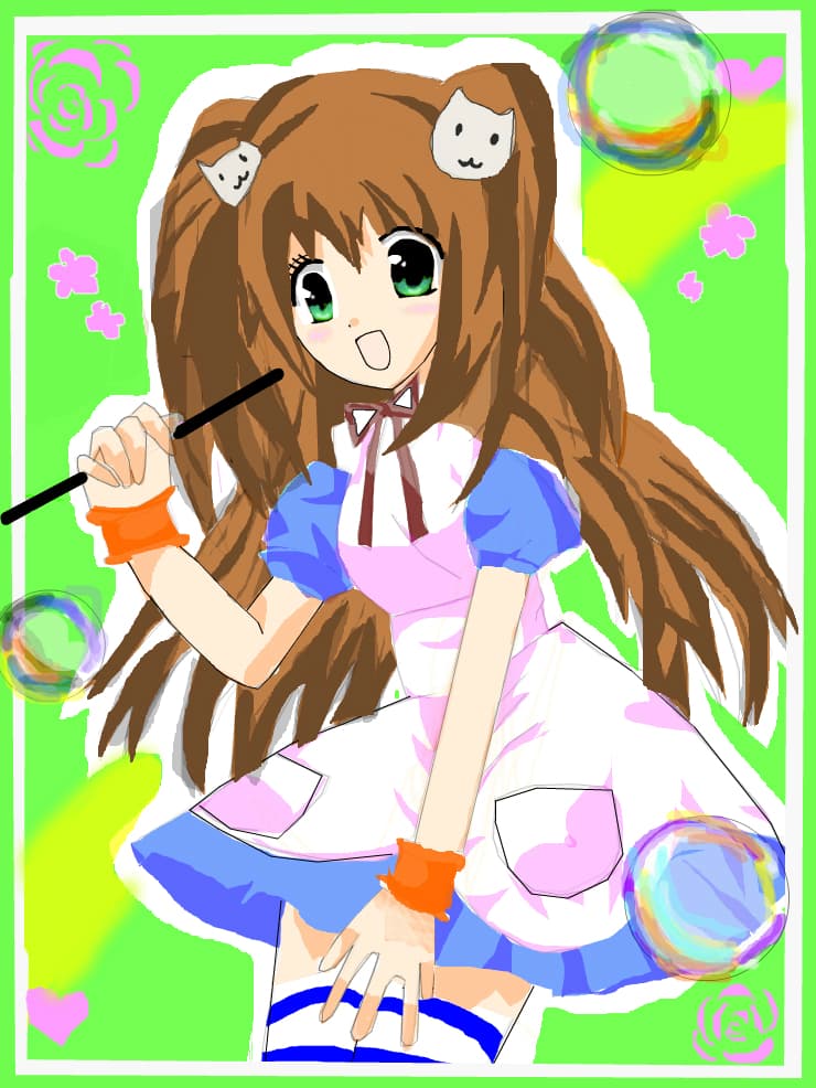 Anime Alice in worderland modificat