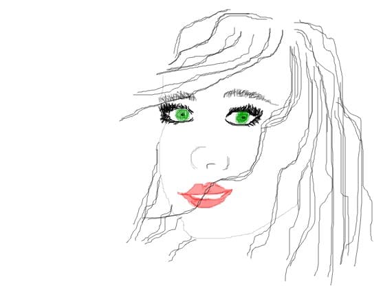 the girl