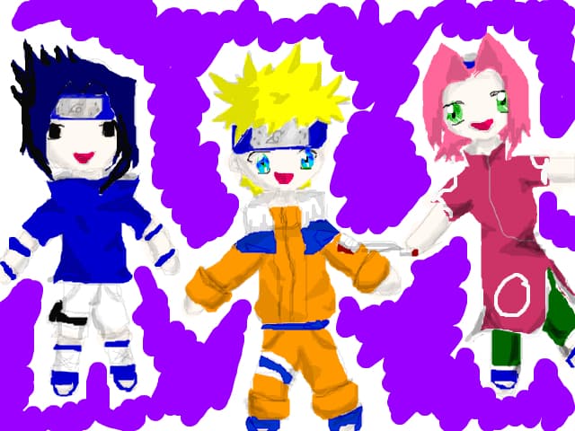 Papusele Naruto(pt festivalul taka)