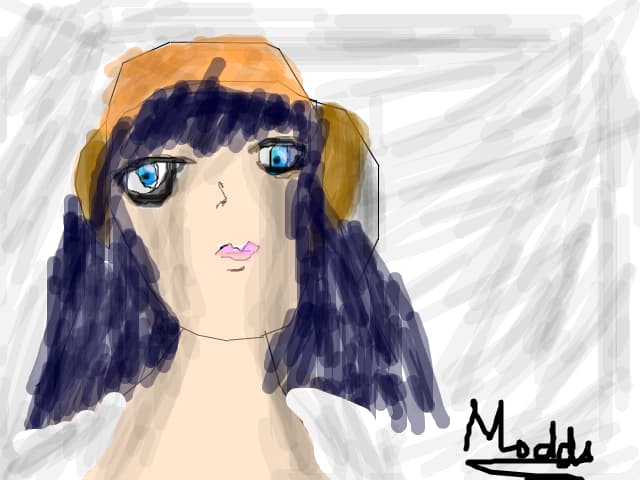 Girl and music;x