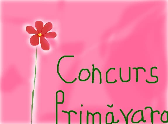 Concurs primavara (Detalii la profil)