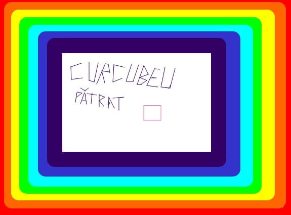 curcubeu patrat