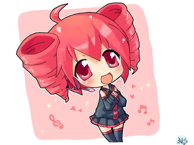 Kasane Teto >UTAloid< asa a poruncit Rini-sensei o.o
