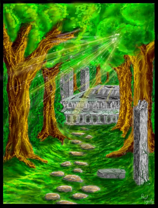 The ruins near Breylen