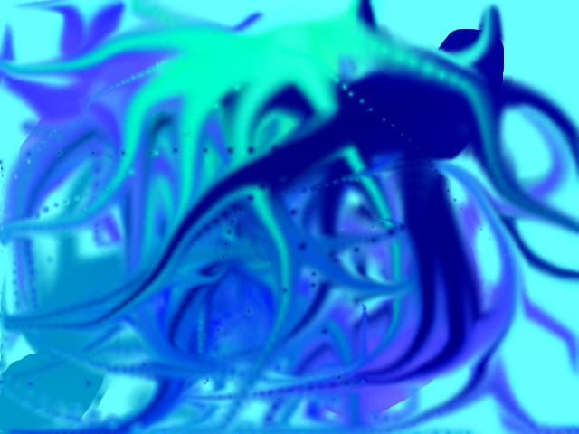 more blue abstract