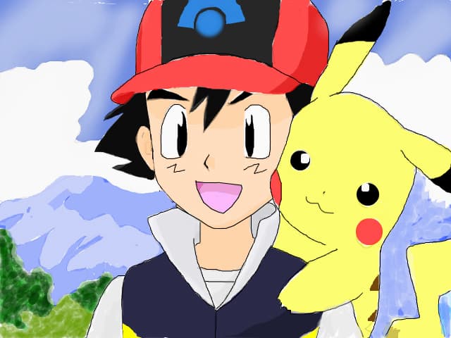 ash pikachu