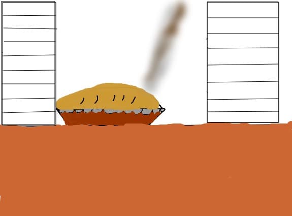 placinta scoasa din cuptor